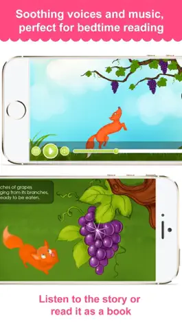 Game screenshot The Fox and the Grapes - Narrated classic fairy tales and stories for children apk