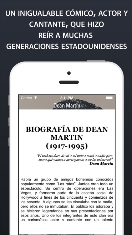 Dean Martin: El comediante de los Rat Pack