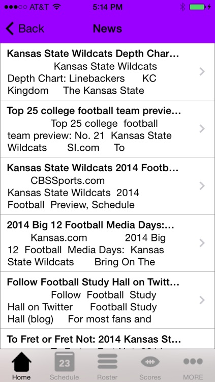 College Sports - Kansas State Football Edition
