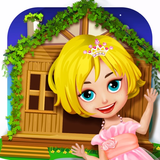 Princess Palace Tree House - Fun Kids Outdoor Adventure Games Icon