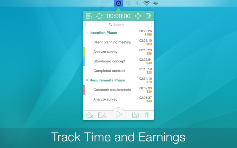 Screenshot Chrono Plus - Time Tracker