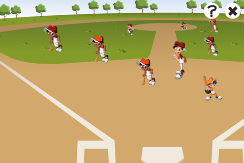 American Baseball Learn-ing Game for Children in Nursery School screenshot 4