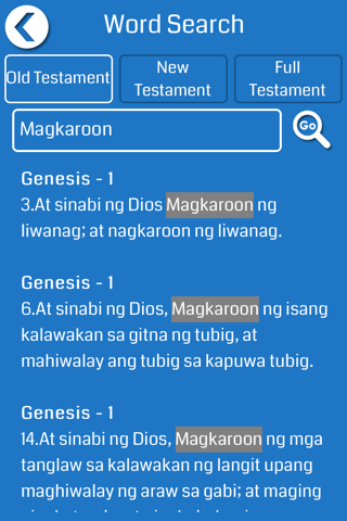 Filipino Bible - Offline screenshot 4