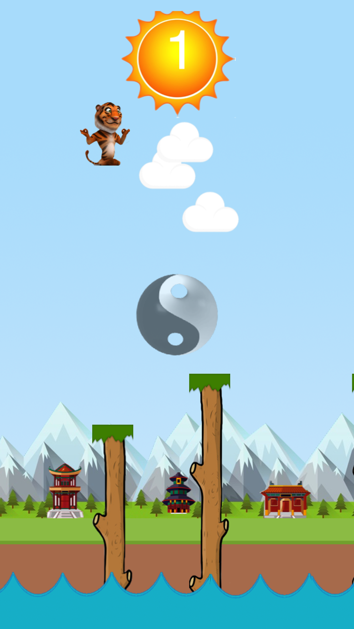 Zen Tiger Jump - Hop The Tiger By Your Coolness screenshot 3