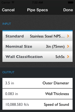 Noncontact Meters Ultrasonic Flow Meter Companion screenshot 4