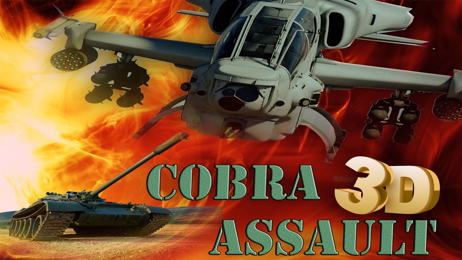 Cobra Assault Heli 3D - An Armoured Tank Crossfire Apocalypse Game - 2.5 - (iOS)