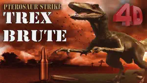 Pterosaur Strike Trex Brute 4D - A Bleeding Edge Dinosaurs War screenshot #1 for iPhone