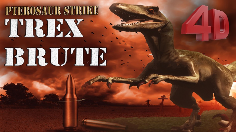 Pterosaur Strike Trex Brute 4D - A Bleeding Edge Dinosaurs War - 1.0 - (iOS)
