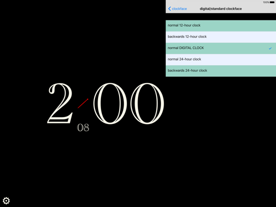 Screenshot #5 pour kcolC Clock TalkTime