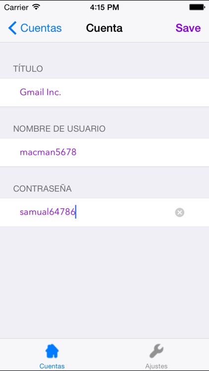 Contraseña Segura.