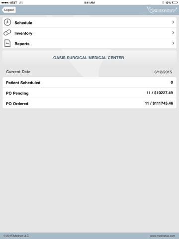 Mednet iPad screenshot 4 - Medical app