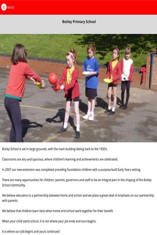 Botley Primary School screenshot 2