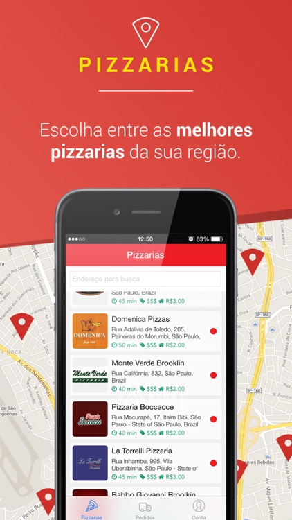 99Pizzas Delivery de Pizzarias e Entrega de Pizza