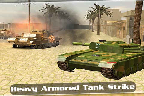 War Tank City Attack 3D - Heavy Armored Panzer Tank Strike against Modern Tanks in Battlefield screenshot 2