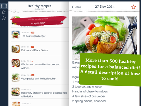 Screenshot #4 pour Healthy Recipes - quick and easy meals for a well-balanced diet