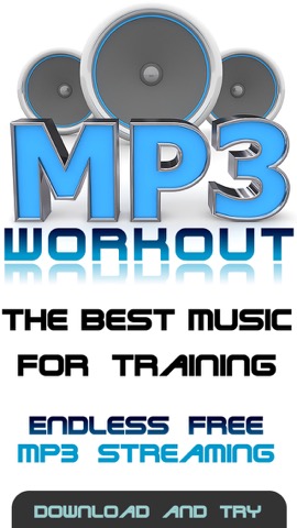 Mp3 Workout music - ワークアウトミュージック - 完璧な有酸素運動＆練習のラジオ局のアプリのおすすめ画像1