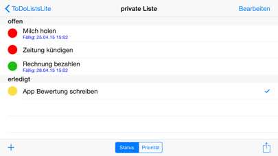 Screenshot #3 pour ToDoListsLite