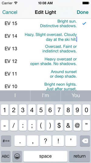 Sunny16 exposure calculator(圖5)-速報App