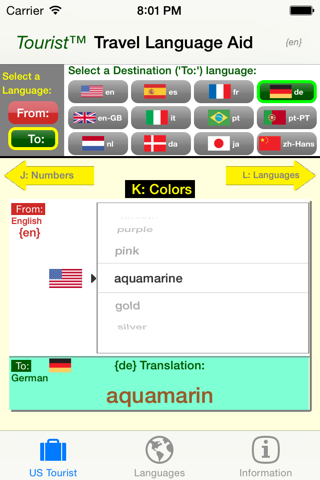 Tourist - Travel Language Aid screenshot 3