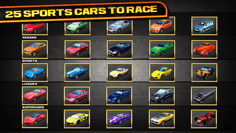 3D Real Test Drive Racing Parking Game - Juegos de Carreras Gratis screenshot 2