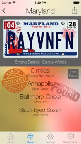 Game screenshot States And Plates Free, The License Plate Game mod apk