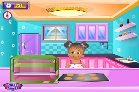 Little Girl Chef : Shopping & Cook Herself screenshot 3