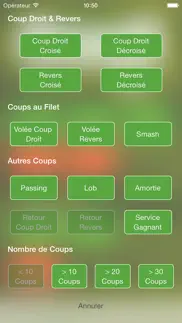 tennis stats pro iPhone Captures Décran 2