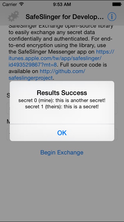 SafeSlinger Exchange for Developers screenshot-4