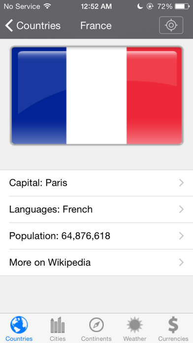 World Countries Pro Screenshot