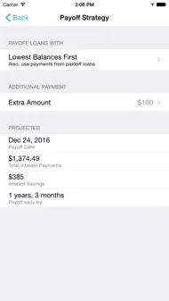 Debt Strategy Lite iphone bilder 3