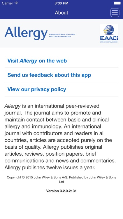 Allergy App screenshot-4