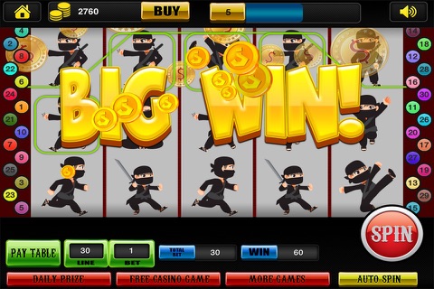 Lucky Slots of Fun Hit & Run in Vegas Jackpot Rush to Casino Blast Free screenshot 4