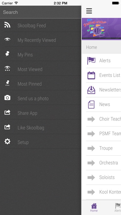 Festival of Music - Skoolbag