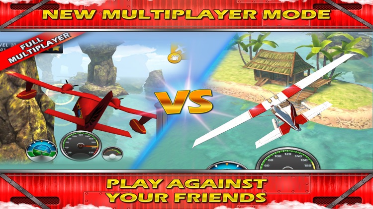 Sea plane Exotic Island Real Fly & Park Airplane Racing Game screenshot-4
