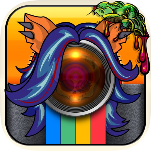 CamCCM - Sticker Camera Monster : High School Salon Makeover Games For Girls icon