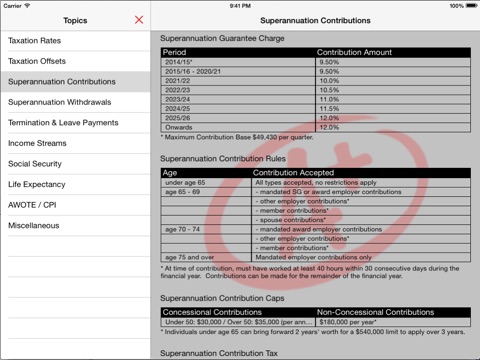 Financial Planning Reference Guide screenshot 2