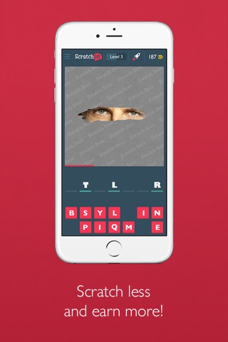 Scratch It Celebrity Trivia - Guess the famous people and celebrities photo quiz game screenshot 2