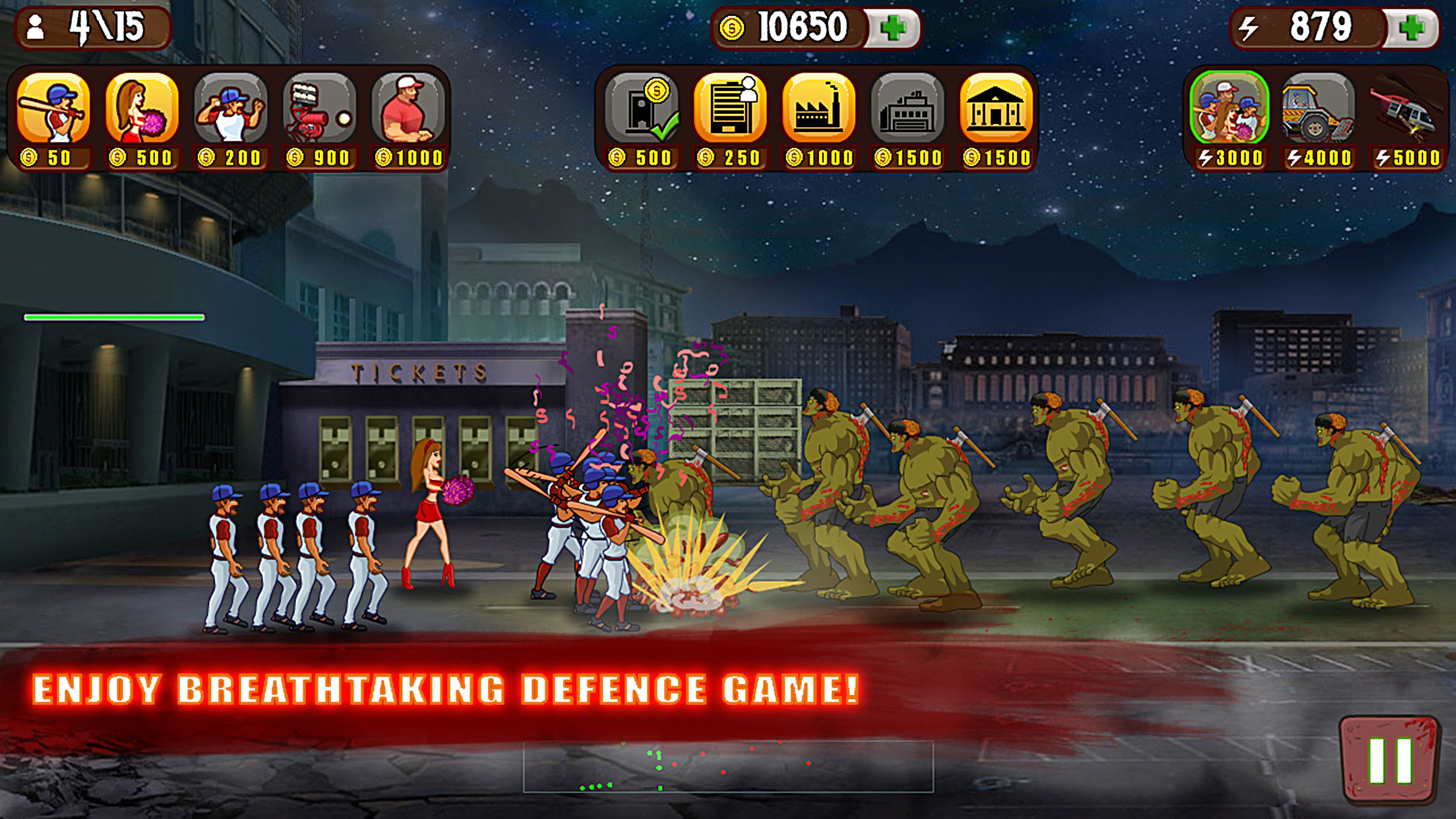 Baseball Vs Zombies