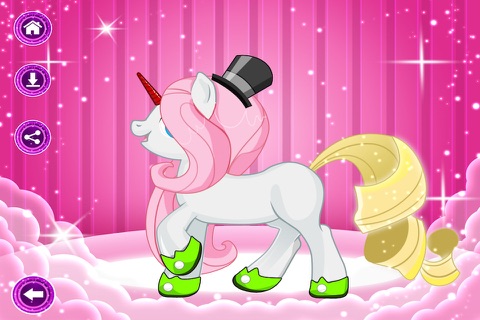 Cute Pony For Girls - Dress it up! screenshot 3
