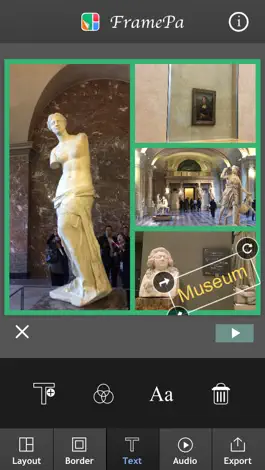 Game screenshot FramePa : Flip your photos in frames on Instagram hack