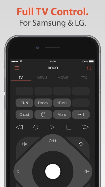 Roco - Remote control and keyboard for your Samsung or LG Smart TV screenshot-0