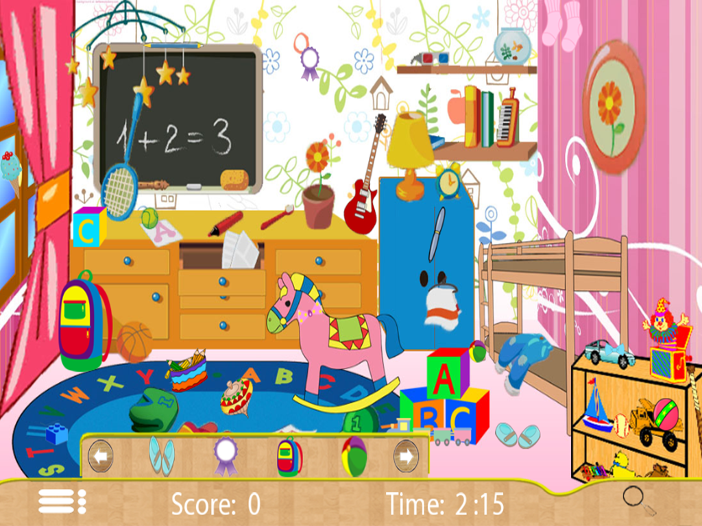 Kids House Fun - Home Hidden Objects Game