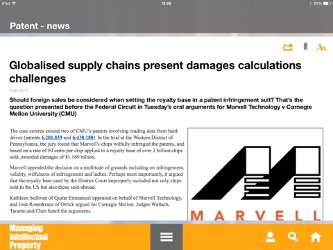Screenshot #6 pour Managing Intellectual Property