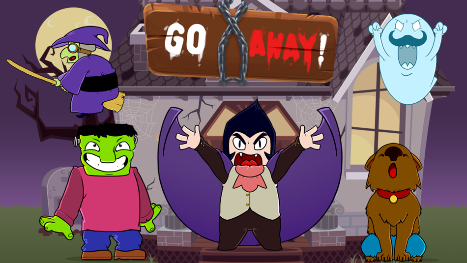 #1. Go Away! The Haunted Mansion with Funny Monsters (iOS) 由: TPG TECNOLOGIA DA INFORMACAO LTDA