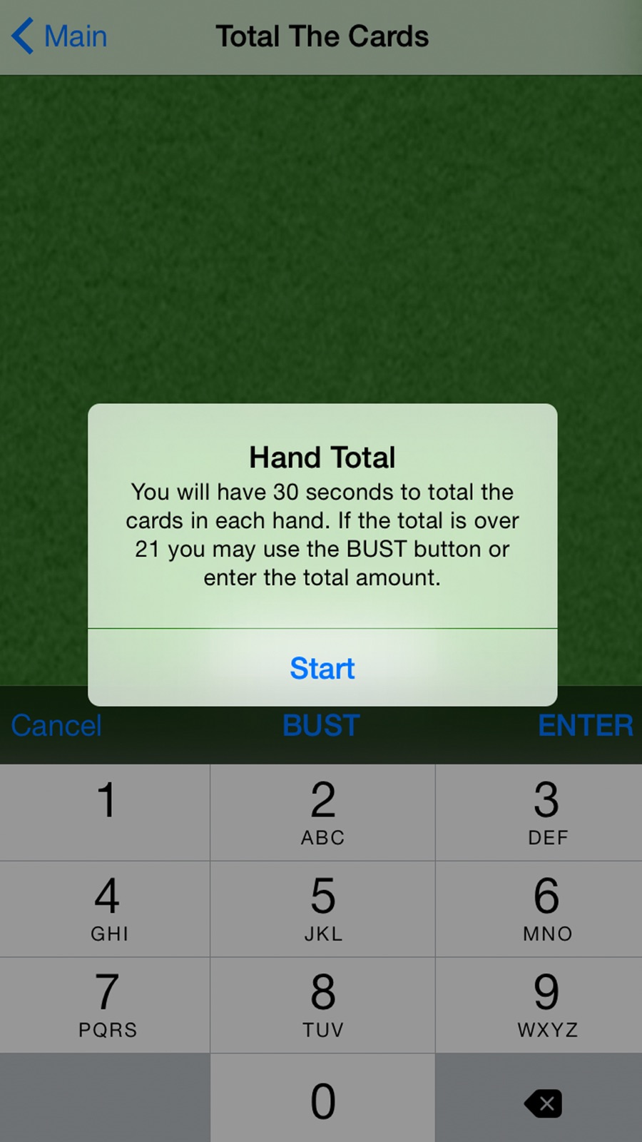 Learning To Deal Blackjack iphone screenshot 3