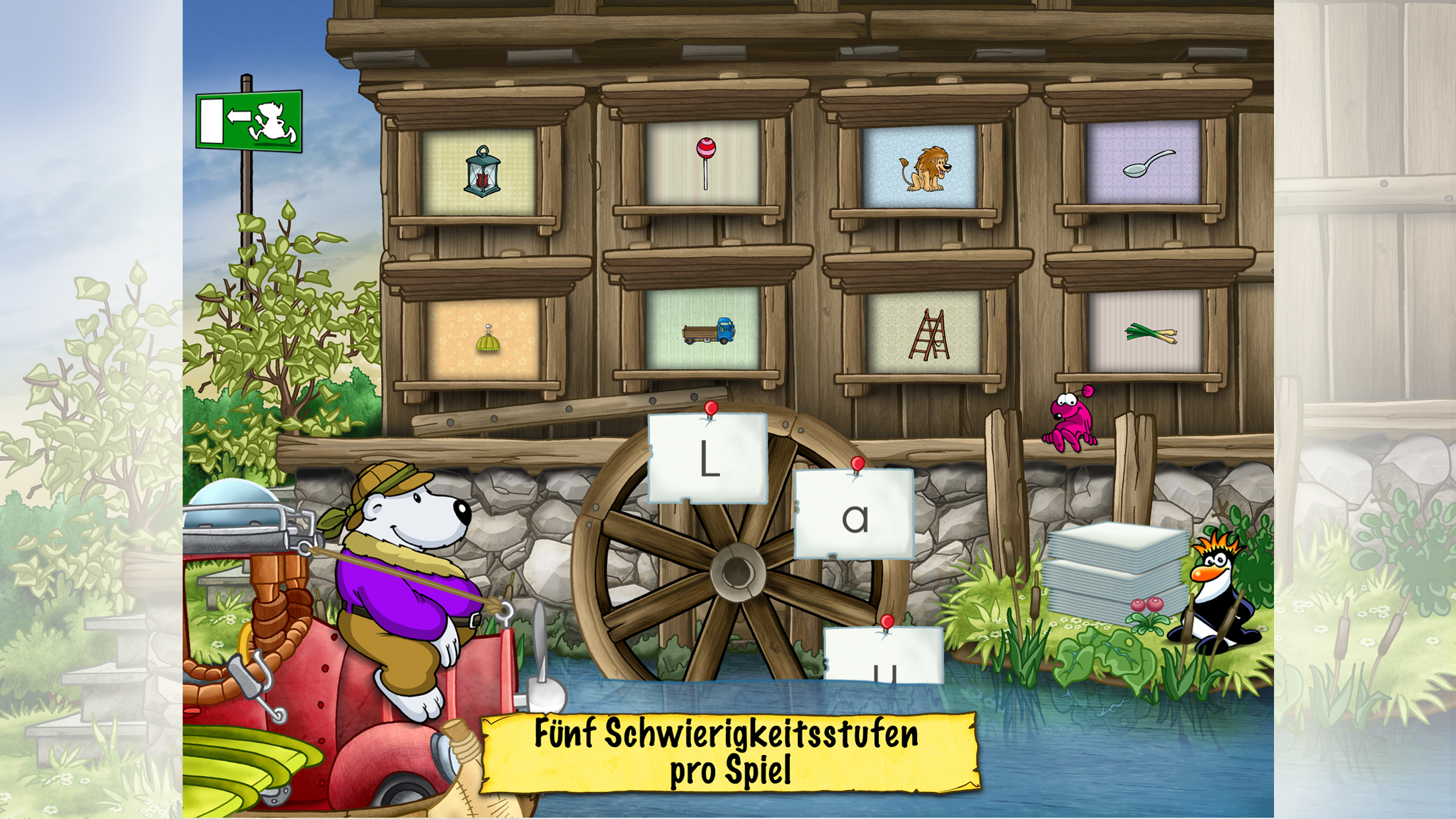 Deutsch und Mathe 1. Klasse: Emil & Pauline auf dem Hausboot - Rechnen und Lesen für Vorschule und Grundschule