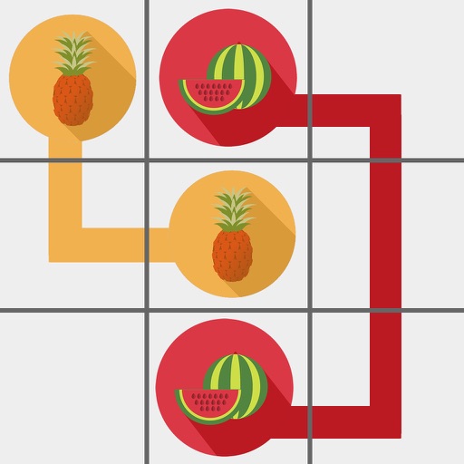 Connect and match the fruits iOS App