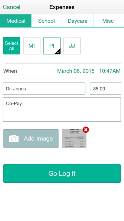 TheGoLog - Child Custody & Child Support Tracker App For Single Parents screenshot-3