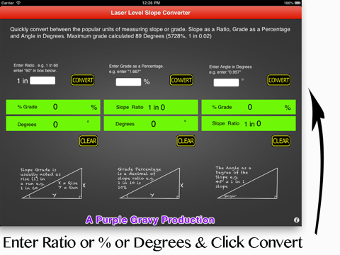 Screenshot #4 pour Laser Level Slope Converter