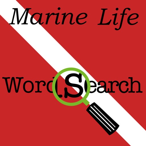 Marine Life Words search Icon